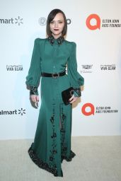 Christina Ricci – Elton John AIDS Foundation Oscar 2020 Viewing Party