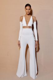 Cindy Bruna – Balmain Show at Paris Fashion Week 02/28/2020