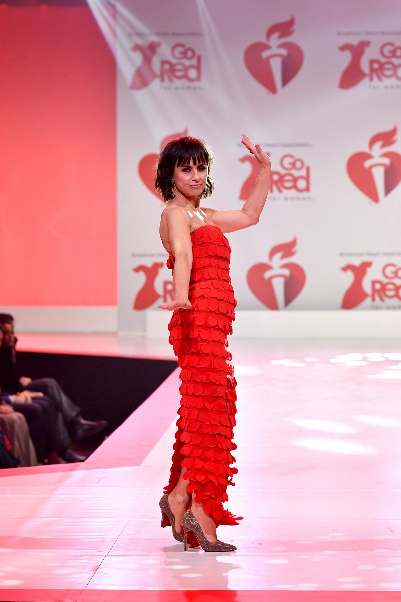 Constance Zimmer - Go Red For Women Red Dress Collection 2020 in NYC