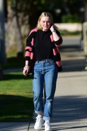 Dakota Fanning in Casual Outfit - Los Angeles 02/15/2020