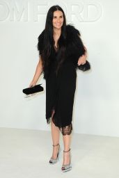 Demi Moore – Tom Ford Fashion Show in LA 02/07/2020