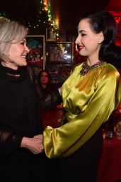 Dita Von Teese - Ozzy Osbourne Global Tattoo and Album Listening Party