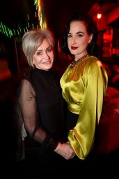 Dita Von Teese - Ozzy Osbourne Global Tattoo and Album Listening Party