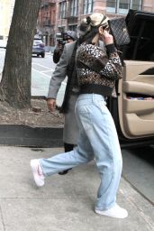 Dua Lipa Street Style - Leaving Her Apartment in NYC 02/20/2020
