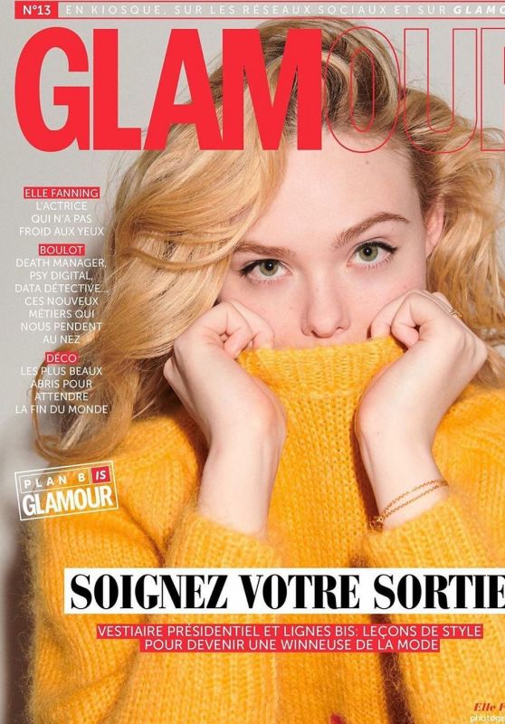Elle Fanning - Glamour Paris March 2020 Cover