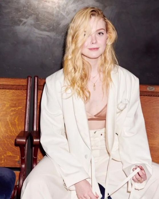 Elle Fanning - Glamour Paris March 2020 Issue • CelebMafia