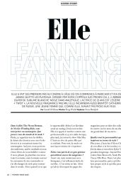 Elle Fanning - Glamour Paris March 2020 Issue
