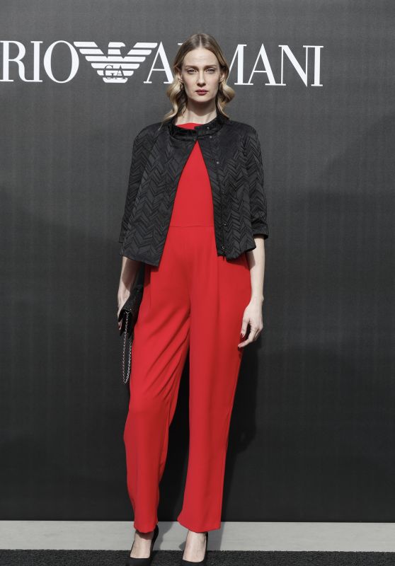 Eva Riccobono – Emporio Armani Show Photocall at Milan Fashion Week 02