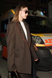 Gigi Hadid - Leaving the Missoni Fashion Show in Milan 02/22/2020
