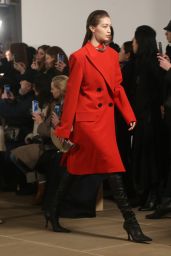 Gigi Hadid - Proenza Schouler Fashion Show in NYC 02/10/2020