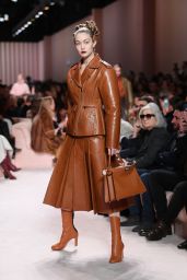 Gigi Hadid - Walks Fendi Fashion Show in Milan 02/20/2020