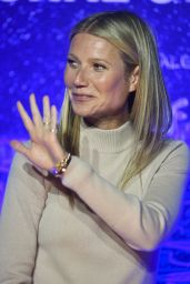 Gwyneth Paltrow - Host Panel Discussion with Dr. Erel Margalit in NY