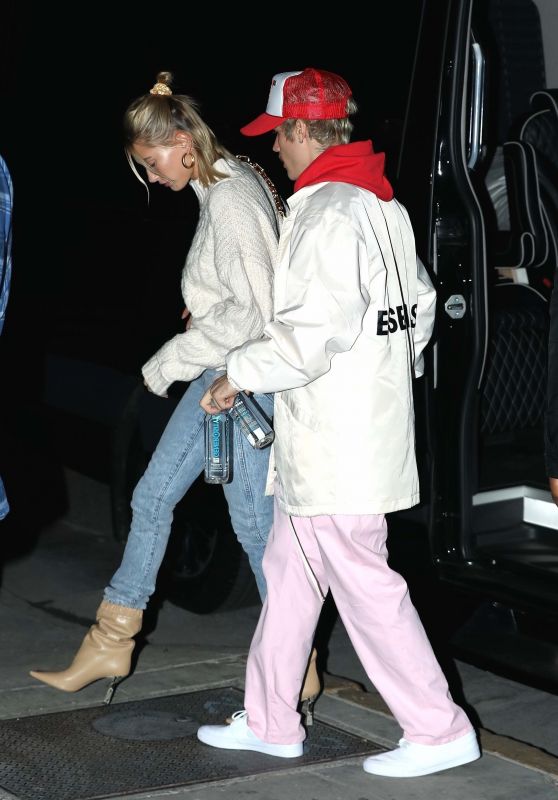 Hailey Rhode Bieber and Justin Bieber - Hillsong in Los Angeles 02/12/2020