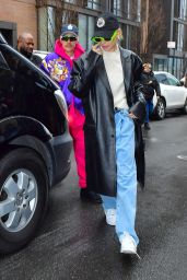 Hailey Rhode Bieber and Justin Bieber - New York City 02/06/2020