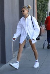 Hailey Rhode Bieber - Arriving at a Spa in West Hollywood 02/01/2020