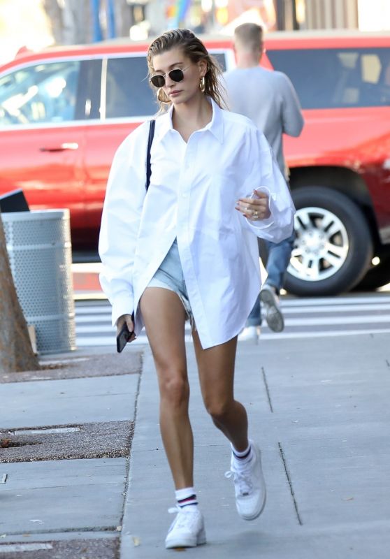 Hailey Rhode Bieber - Arriving at a Spa in West Hollywood 02/01/2020 ...