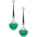 Hanut Singh Emerald Earrings