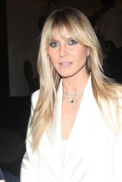 Heidi Klum - Arrives at the Christian Soriano NYFW Fall 2020 Show in New York