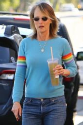 Helen Hunt in Casual Outfit - Brentwood 01/31/2020