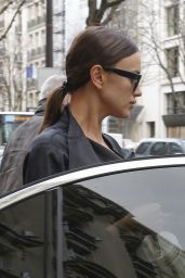 Irina Shayk - Leaves Her Hotel in Paris 02/27/2020
