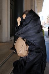 Irina Shayk - Leaving Her Hotel in Milan 02/23/2020