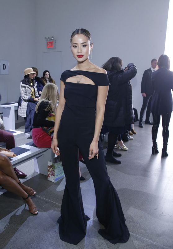 Jamie Chung - Chiara Boni Show at New York Fashion Week 02/08/2020