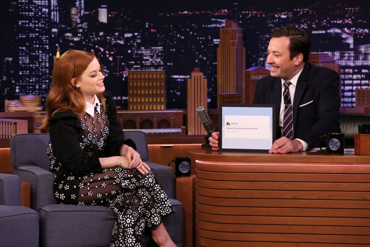 Jane Levy - Tonight Show Starring Jimmy Fallon in NYC 02/10/2020 ...