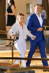 Jennifer Lopez and Alex Rodriguez - Hard Rock Super Bowl Commercial Set 02/01/2020