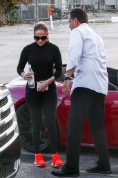 Jennifer Lopez - Arrives at the Gym in Miami Beach 02/23/2020
