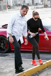 Jennifer Lopez - Arrives at the Gym in Miami Beach 02/23/2020