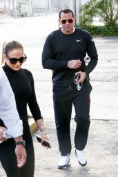 Jennifer Lopez - Arrives at the Gym in Miami Beach 02/23/2020
