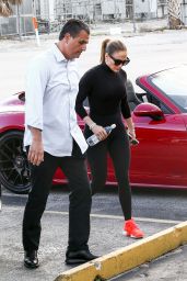 Jennifer Lopez - Arrives at the Gym in Miami Beach 02/23/2020