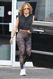 Jennifer Lopez in Gym Ready Outfit - Miami 02/26/2020