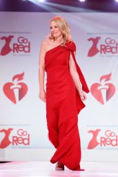 Jeri Ryan – Go Red For Women Red Dress Collection 2020 in NYC
