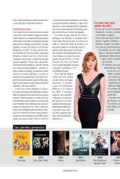Jessica Chastain - Vanidades México 02/29/2020 Issue