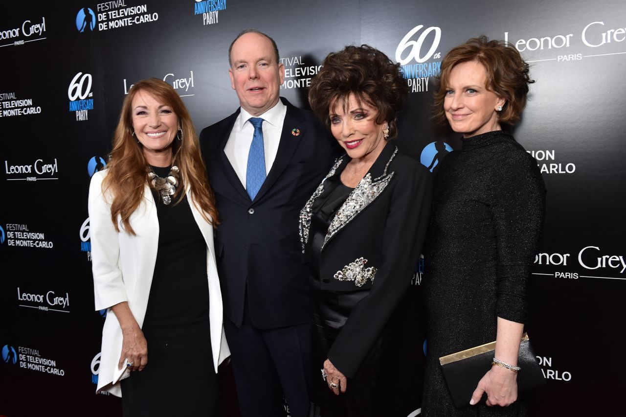 Joan Collins – Monte-Carlo Television Festival Gala Reception in Los