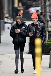 Kaia Gerber and Tommy Dorfman - Out in NYC 02/05/2020