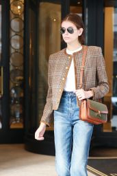 Kaia Gerber Chic Style - Out in Milan 02/19/2020