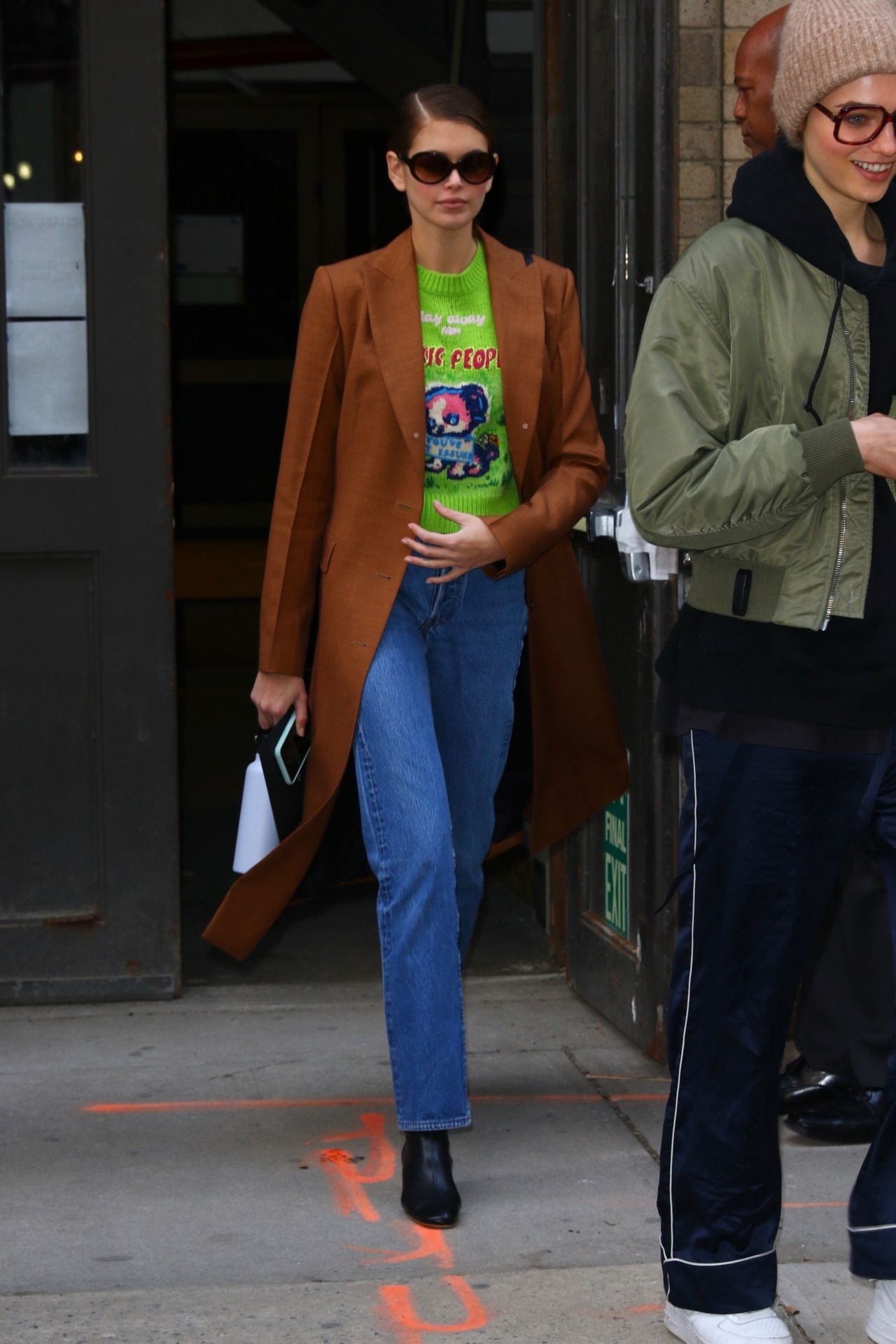 Kaia Gerber - Exiting the Michael Kors Show in New York 02/12/2020 ...