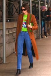 Kaia Gerber - Exiting the Michael Kors Show in New York 02/12/2020