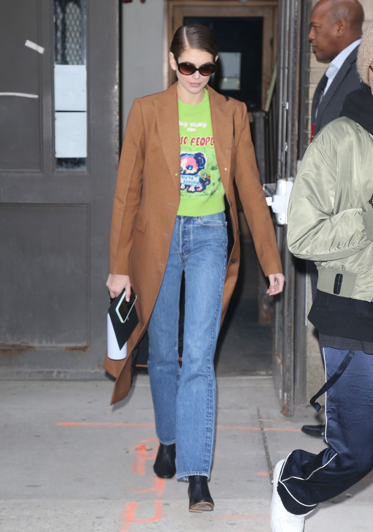 Kaia Gerber - Exiting the Michael Kors Show in New York 02/12/2020