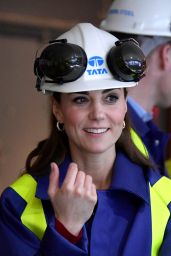 Kate Middleton, Duchess of Cambridge - Tata Steel in Port Talbot 02/04/2020