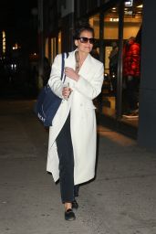 Katie Holmes Night Out Style - NYC 02/19/2020