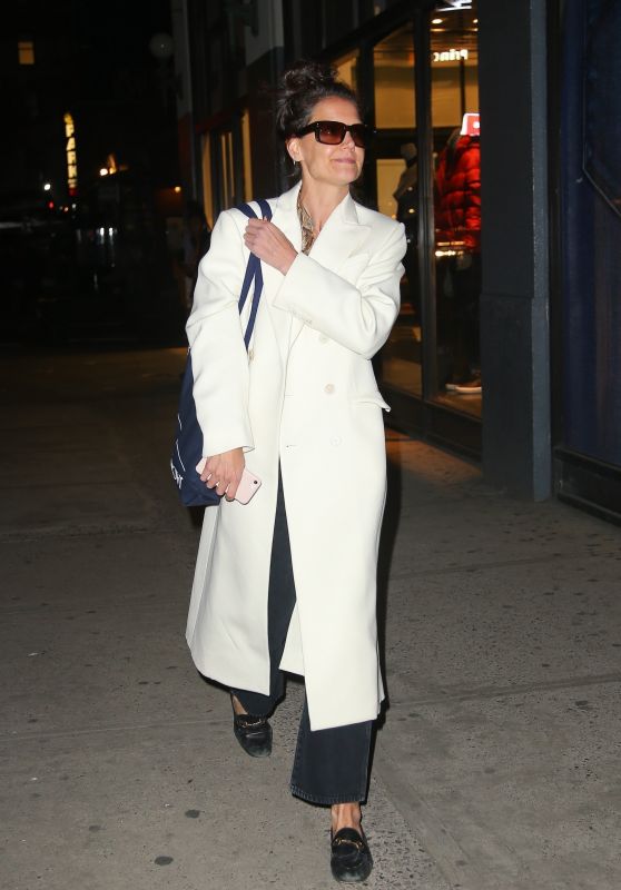 Katie Holmes Night Out Style - NYC 02/19/2020