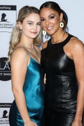 Kaya McKenna Callahan and Eva LaRue  – Los Angeles Art Show 2020 Opening Night Gala