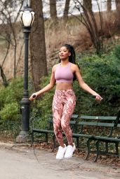 Keke Palmer - Working Out in NY 01/30/2020