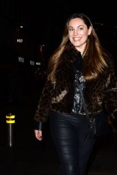 Kelly Brook - Leaving Global Radio in London 02/12/2020