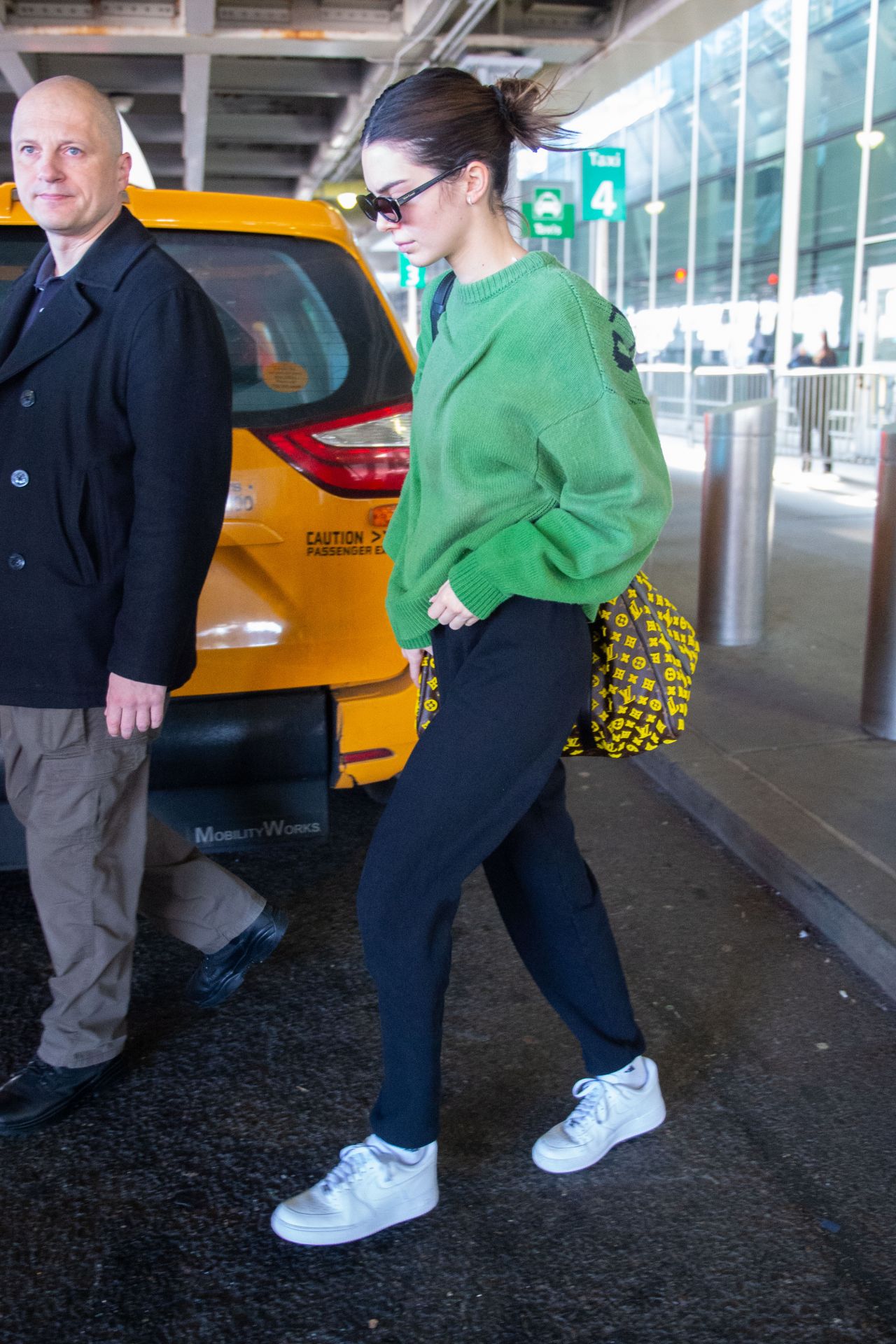 Kendall Jenner at JFK Airport March 25, 2011 – Star Style