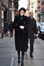 Kendall Jenner - Leaving the Longchamp Fashion Show in NY 02/08/2020