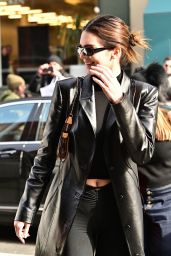Kendall Jenner Style and Fashion - Leaving Sadelle